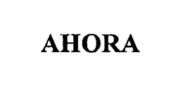 AHORA trademark