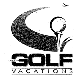 CUSTOM GOLF VACATIONS trademark