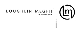 LOUGHLIN MEGHJI + COMPANY LM trademark