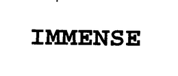 IMMENSE trademark