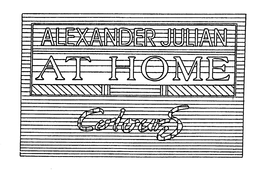 ALEXANDER JULIAN AT HOME COLOURS trademark