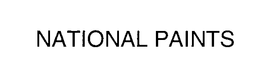 NATIONAL PAINTS trademark