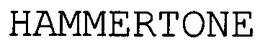 HAMMERTONE trademark