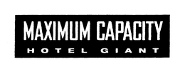 MAXIMUM CAPACITY HOTEL GIANT trademark