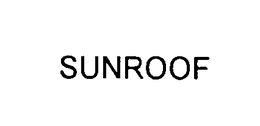 SUNROOF trademark