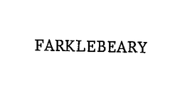 FARKLEBEARY trademark