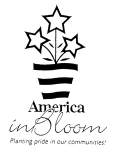 AMERICA IN BLOOM PLANTING PRIDE IN OUR COMMUNITIES! trademark