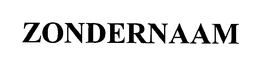 ZONDERNAAM trademark