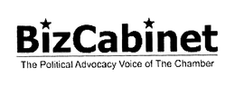 BIZCABINET THE POLITICAL ADVOCACY VOICE OF THE CHAMBER trademark