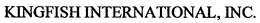 KINGFISH INTERNATIONAL, INC. trademark