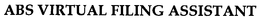ABS VIRTUAL FILING ASSISTANT trademark