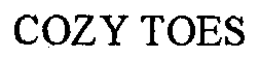 COZY TOES trademark