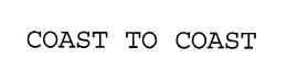 COAST TO COAST trademark