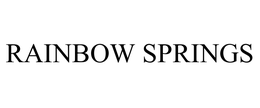 RAINBOW SPRINGS trademark