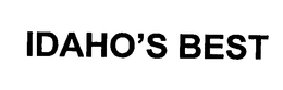 IDAHO'S BEST trademark