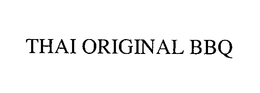 THAI ORIGINAL BBQ trademark