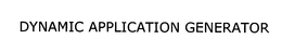 DYNAMIC APPLICATION GENERATOR trademark