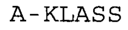 A-KLASS trademark