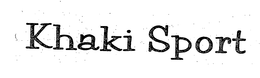 KHAKI SPORT trademark