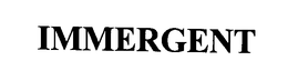 IMMERGENT trademark