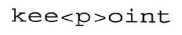 KEEPOINT trademark