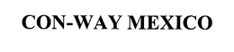 CON-WAY MEXICO trademark