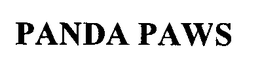 PANDA PAWS trademark