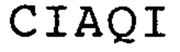 CIAQI trademark