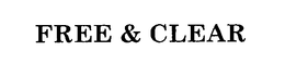 FREE & CLEAR trademark