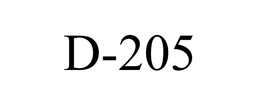 D-205 trademark