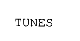 TUNES trademark