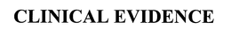 CLINICAL EVIDENCE trademark