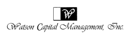 W WATSON CAPITAL MANAGEMENT, INC. trademark
