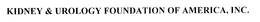 KIDNEY & UROLOGY FOUNDATION OF AMERICA, INC. trademark
