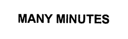 MANY MINUTES trademark