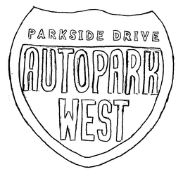 PARKSIDE DRIVE AUTOPARK WEST trademark