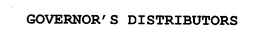 GOVERNOR'S DISTRIBUTORS trademark