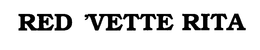 RED 'VETTE RITA trademark