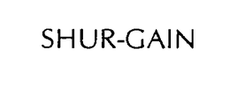 SHUR-GAIN trademark