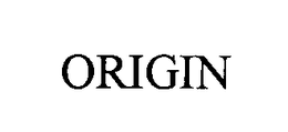 ORIGIN trademark