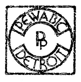 PEWABIC DETROIT PP trademark