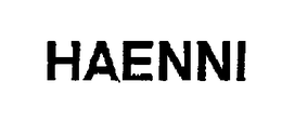HAENNI trademark