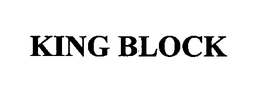 KING BLOCK trademark