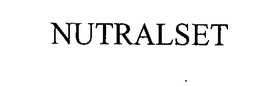 NUTRALSET trademark