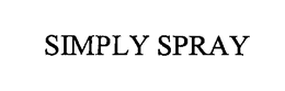 SIMPLY SPRAY trademark