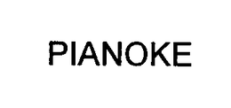 PIANOKE trademark