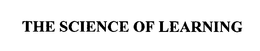 THE SCIENCE OF LEARNING trademark