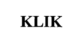 KLIK trademark