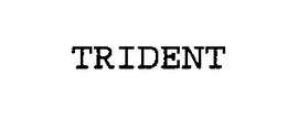 TRIDENT trademark