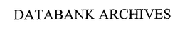 DATABANK ARCHIVES trademark